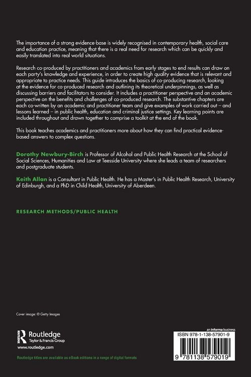 Produktbild: Co-creating and Co-producing Research Evidence