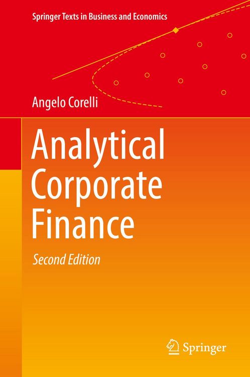 Produktbild: Analytical Corporate Finance