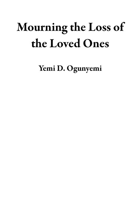 Produktbild: Mourning the Loss of the Loved Ones
