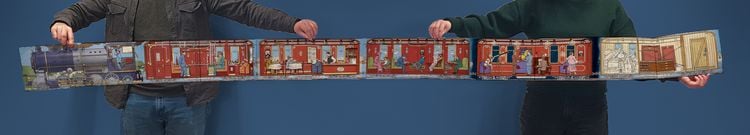 Produktbild: Jagd durch den Orient-Express &ndash; R&auml;tsel-Adventskalender