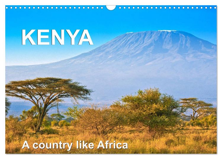 Produktbild: Kenya - a country like Africa (Wall Calendar 2026 DIN A3 landscape), CALVENDO 12 Month Wall Calendar