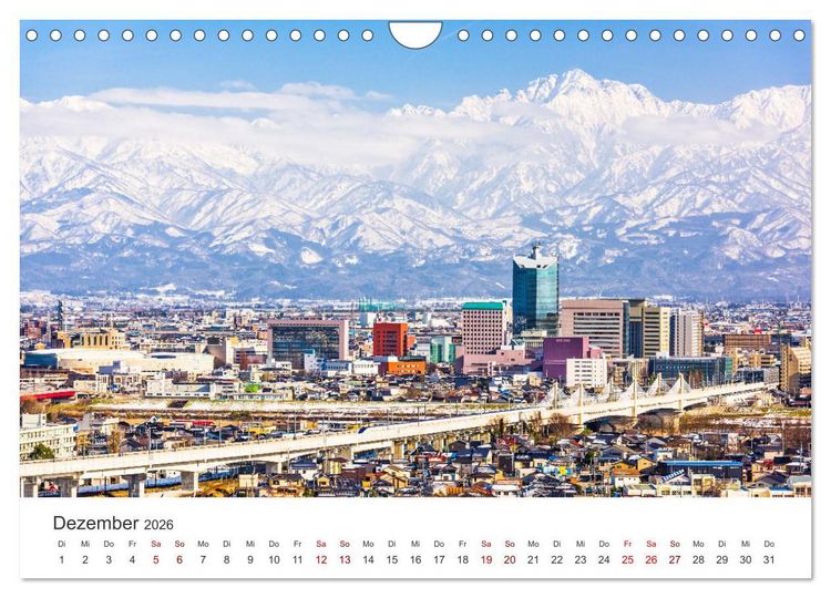 Produktbild: Japan - Im Land der aufgehenden Sonne. (Wandkalender 2026 DIN A4 quer), CALVENDO Monatskalender