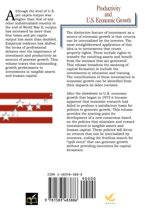 Produktbild: Productivity and U.S. Economic Growth