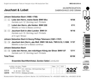 Produktbild: Jauchzet & Lobet