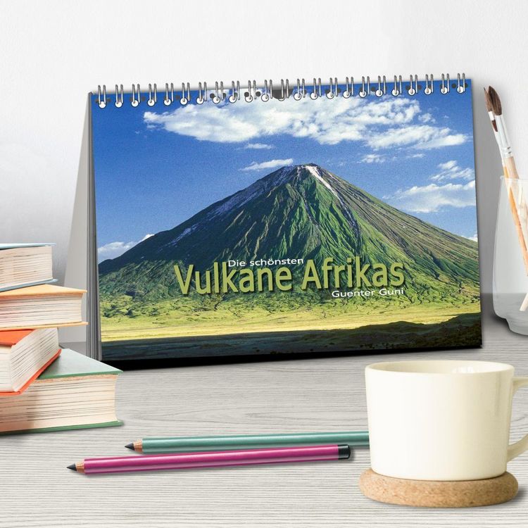 Produktbild: Die sch&ouml;nsten Vulkane Afrikas (Tischkalender 2027 DIN A5 quer), CALVENDO Monatskalender