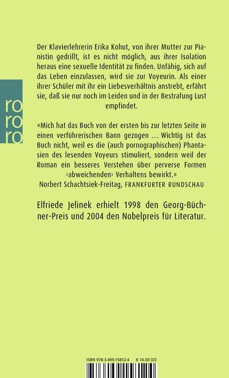 Produktbild: Die Klavierspielerin