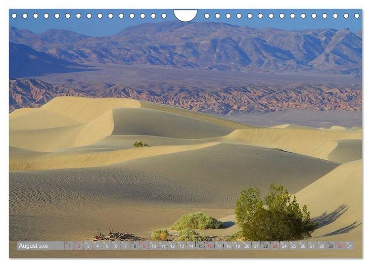 Produktbild: Kalifornien &bull; Die goldene Westk&uuml;ste (Wandkalender 2026 DIN A4 quer), CALVENDO Monatskalender