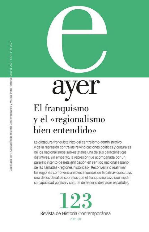 Produktbild: El franquismo y el "regionalismo bien entendido"