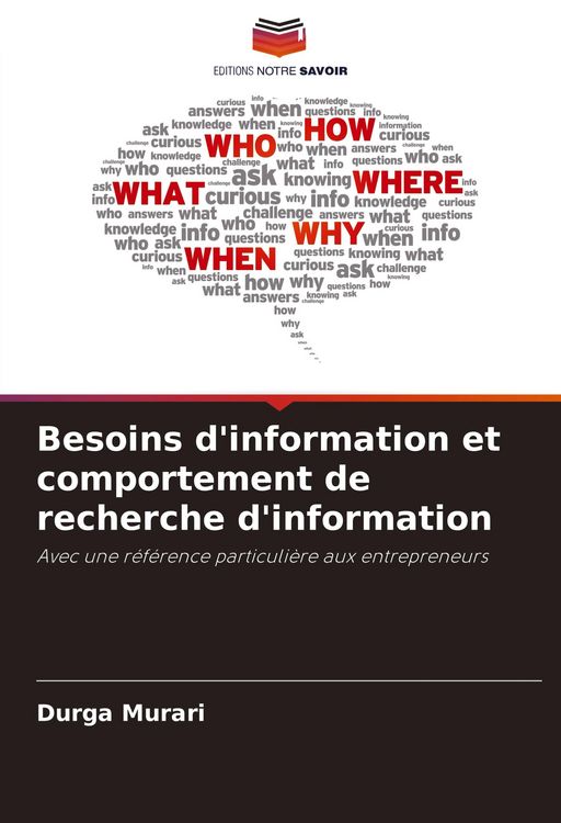 Produktbild: Besoins d'information et comportement de recherche d'information
