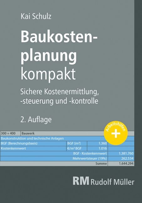 Produktbild: Baukostenplanung kompakt