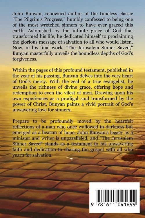 Produktbild: The Jerusalem Sinner Saved