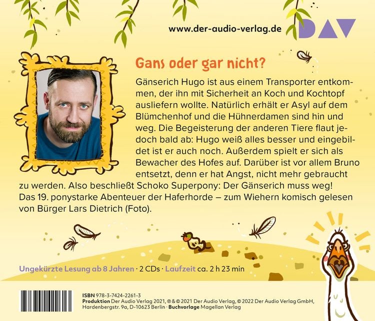 Produktbild: Die Haferhorde &ndash; Teil 19: Gans sch&ouml;n gef&auml;hrlich!