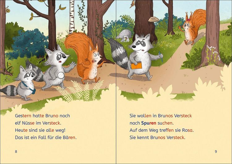Produktbild: Lesel&ouml;wen 1. Klasse - Drei Waschb&auml;ren f&uuml;r alle F&auml;lle