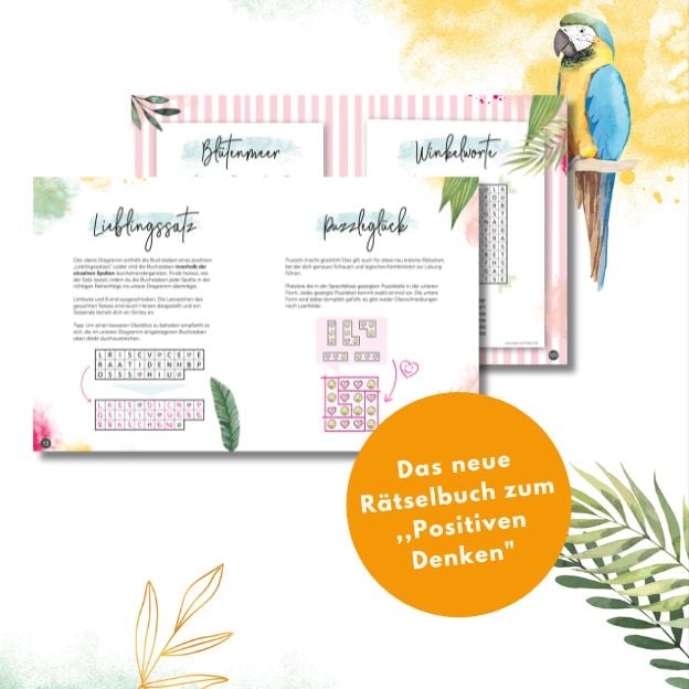 Produktbild: Feel Good R&auml;tsel: Dein R&auml;tselgl&uuml;ck zum &raquo;Positiven Denken&laquo;