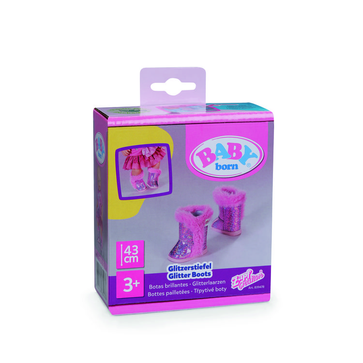 Produktbild: Zapf Creation Puppenkleidung BABY born Glitzer Stiefel