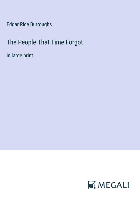 Produktbild: The People That Time Forgot