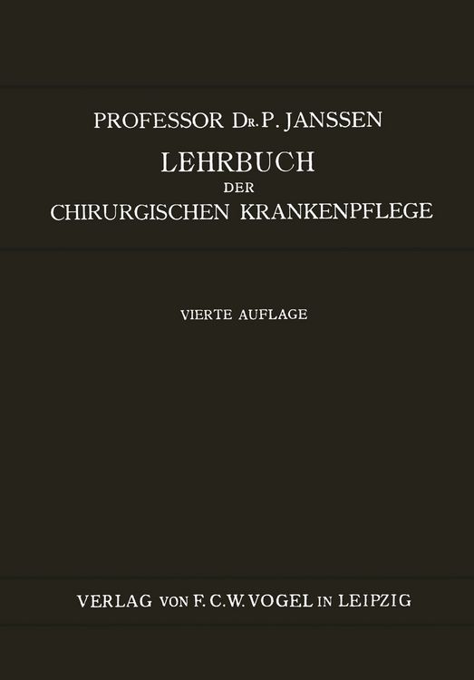 Produktbild: Lehrbuch der Chirurgischen Krankenpflege
