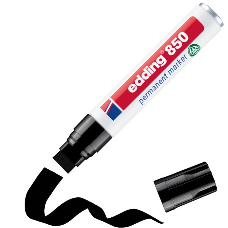 Produktbild: EDDING&reg; Permanent Marker 850, schwarz