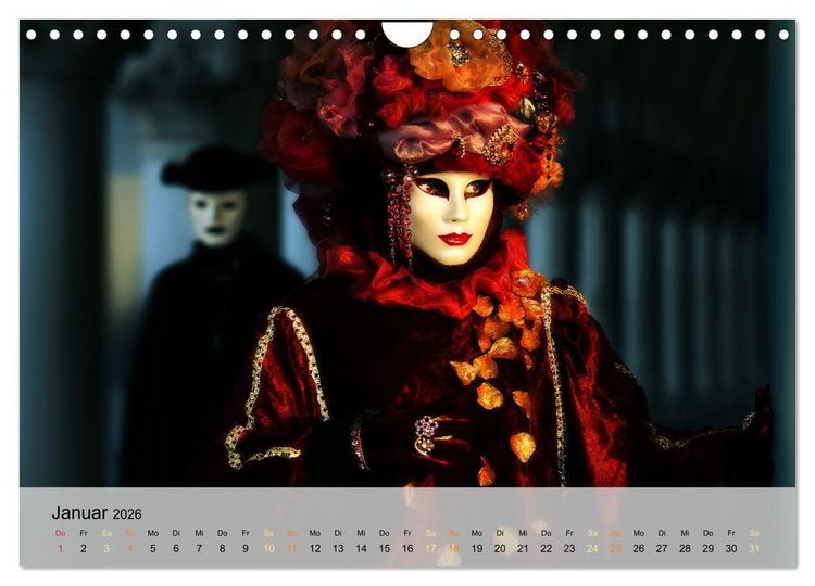 Produktbild: Venedigs Sch&ouml;nheiten (Wandkalender 2026 DIN A4 quer), CALVENDO Monatskalender