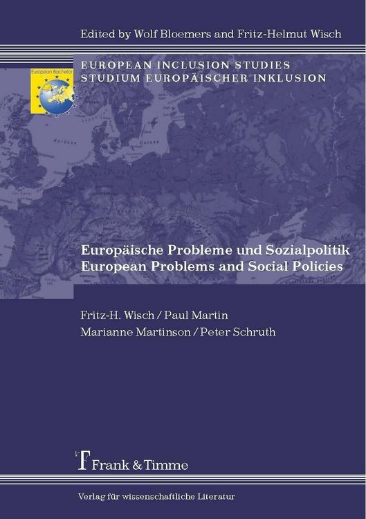 Produktbild: Europ&auml;ische Probleme und Sozialpolitik / European Problems and Social Policies