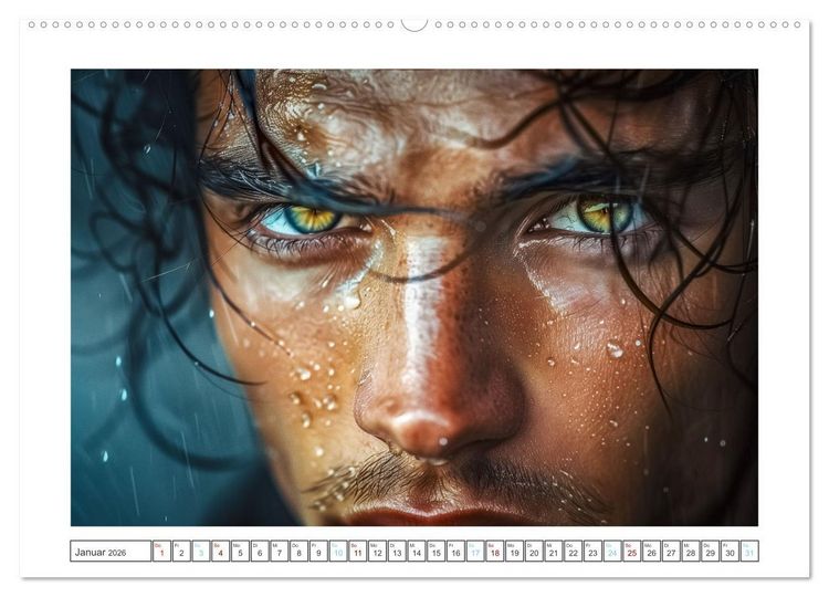 Produktbild: Zarte Verf&uuml;hrung (hochwertiger Premium Wandkalender 2026 DIN A2 quer), Kunstdruck in Hochglanz