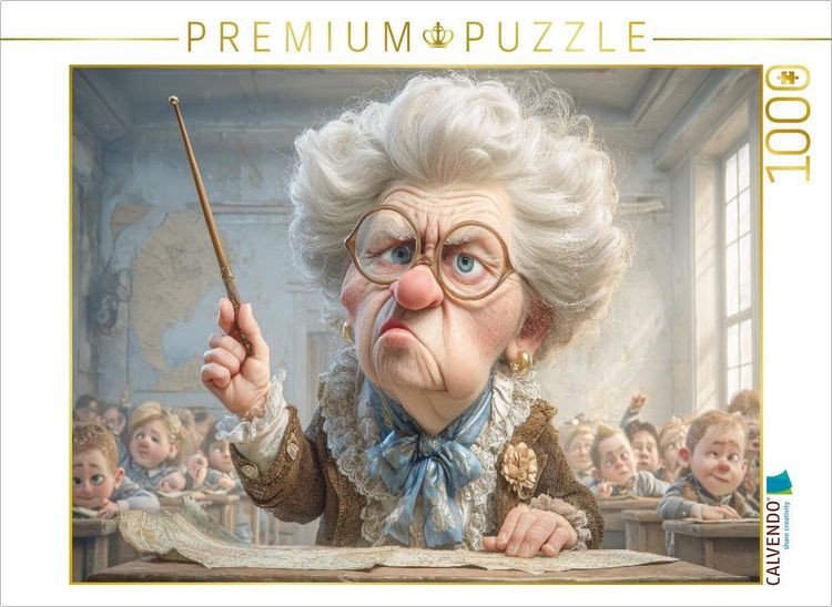 Produktbild: CALVENDO Puzzle Lehrerin | 1000 Teile Lege-Gr&ouml;&szlig;e 64x48cm Foto-Puzzle f&uuml;r gl&uuml;ckliche Stunden