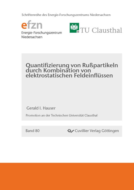 Produktbild: Qualifizierung von Ru&szlig;partikeln durch Kombinationen von elektrostatischen Feldeinfl&uuml;ssen