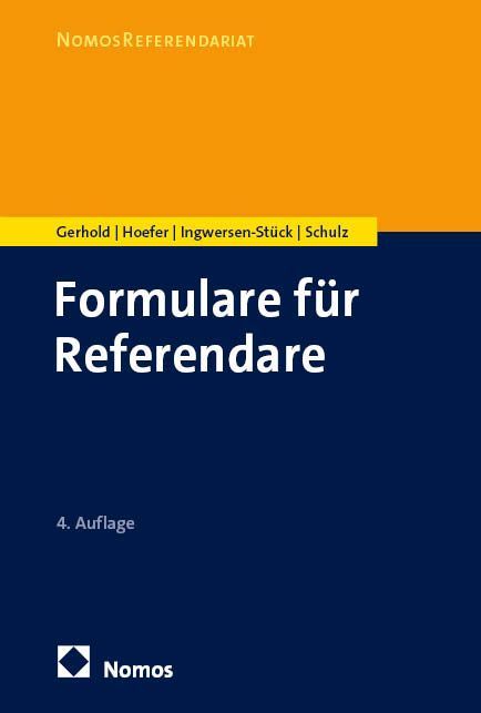 Produktbild: Formulare f&uuml;r Referendare