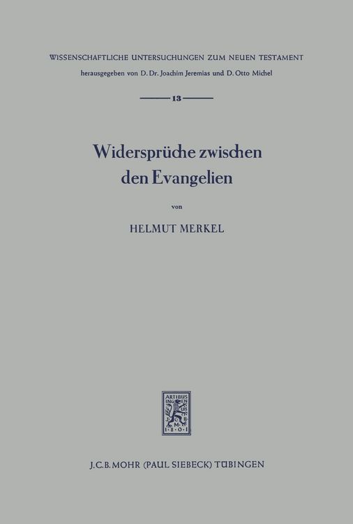 Produktbild: Die Widerspr&uuml;che zwischen den Evangelien