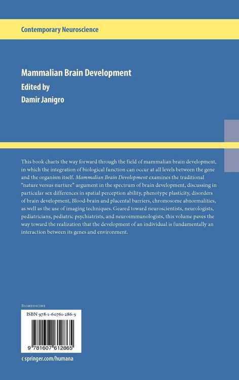 Produktbild: Mammalian Brain Development