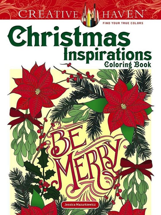 Produktbild: Creative Haven Christmas Inspirations Coloring Book