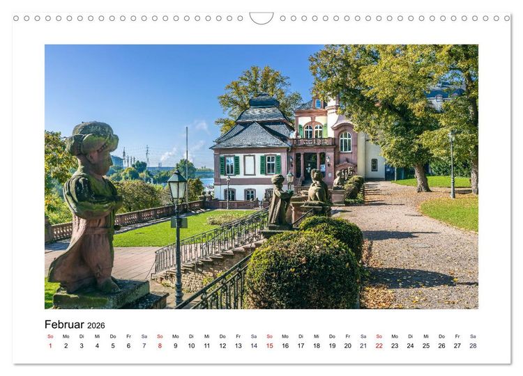 Produktbild: Frankfurt - Parks und G&auml;rten (Wandkalender 2026 DIN A3 quer), CALVENDO Monatskalender