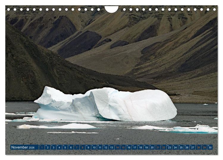 Produktbild: Berge aus Eis (Wandkalender 2026 DIN A4 quer), CALVENDO Monatskalender