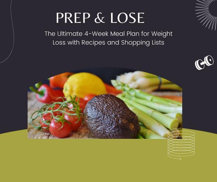 Produktbild: Prep & Lose: The Ultimate 4-Week Meal Plan for Weight Loss with Recipes and Shopping Lists