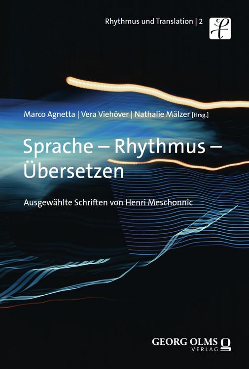 Produktbild: Sprache - Rhythmus - &Uuml;bersetzen