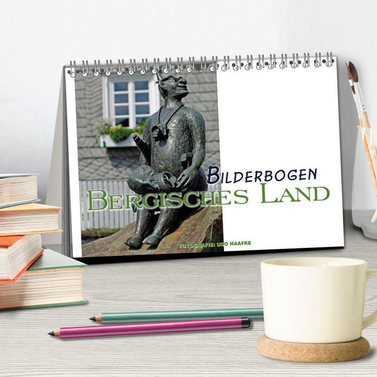 Produktbild: Bilderbogen Bergisches Land (Tischkalender 2026 DIN A5 quer), CALVENDO Monatskalender