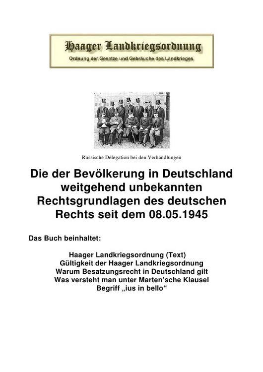 Produktbild: Die Haager Landkriegsordnung