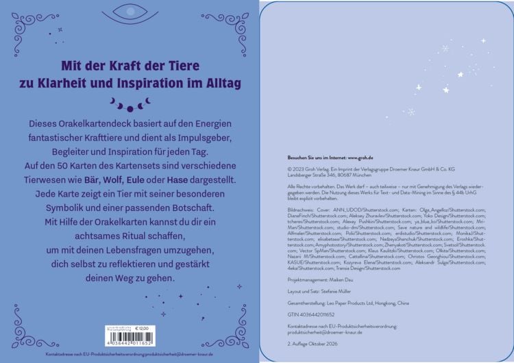 Produktbild: Magische Krafttiere &ndash; Dein Orakel f&uuml;r jeden Tag