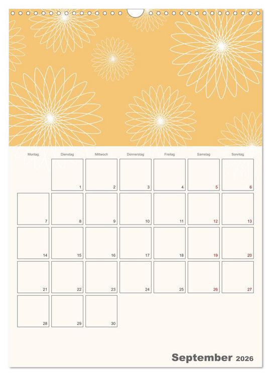Produktbild: Der gro&szlig;e Jahresplaner zum Selbstgestalten (Wandkalender 2026 DIN A3 hoch), CALVENDO Monatskalender