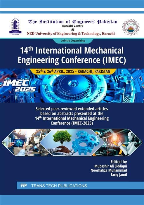 Produktbild: 14th International Mechanical Engineering Conference (IMEC)