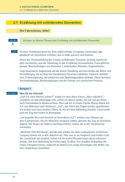 Produktbild: Mein gro&szlig;es Aufsatzbuch - Deutsch 7.-10. Klasse