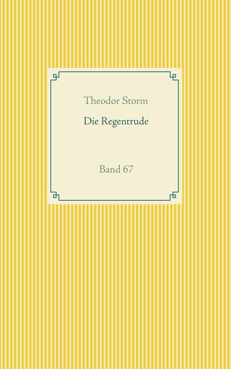 Produktbild: Die Regentrude