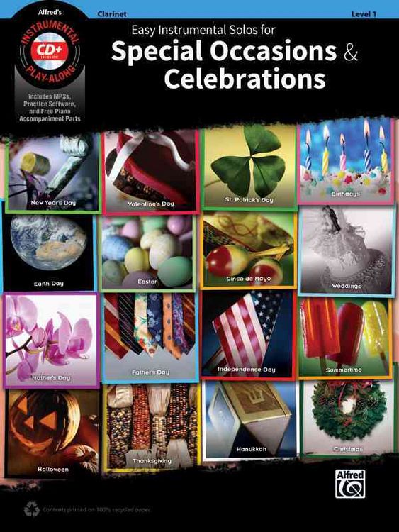 Produktbild: Easy Instrumental Solos for Special Occasions & Celebrations