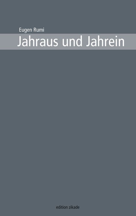 Produktbild: Jahraus und Jahrein