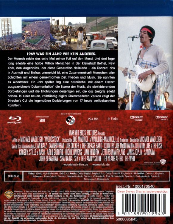 Produktbild: Woodstock [DC]