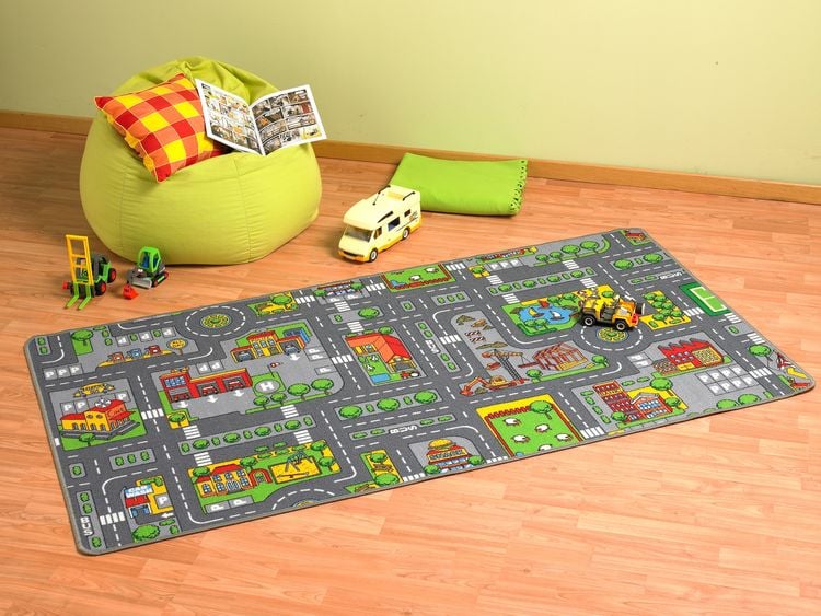 Produktbild: Spielteppich City 100 x 165 cm