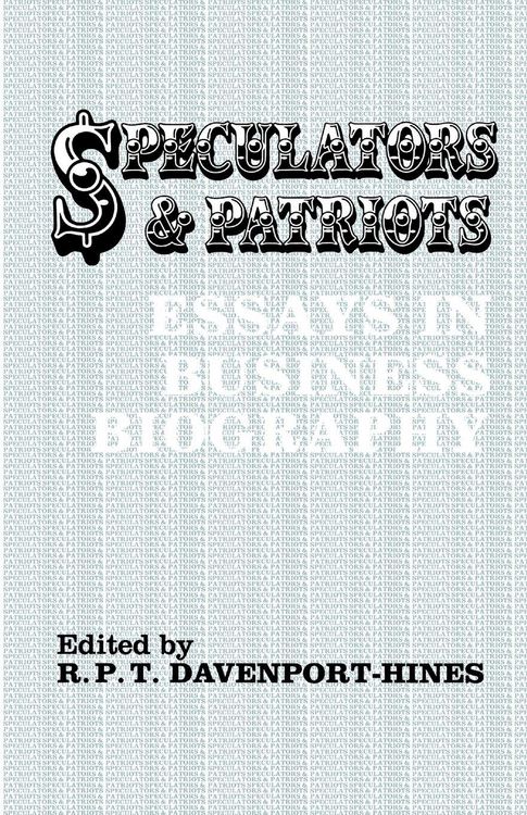 Produktbild: Speculators and Patriots