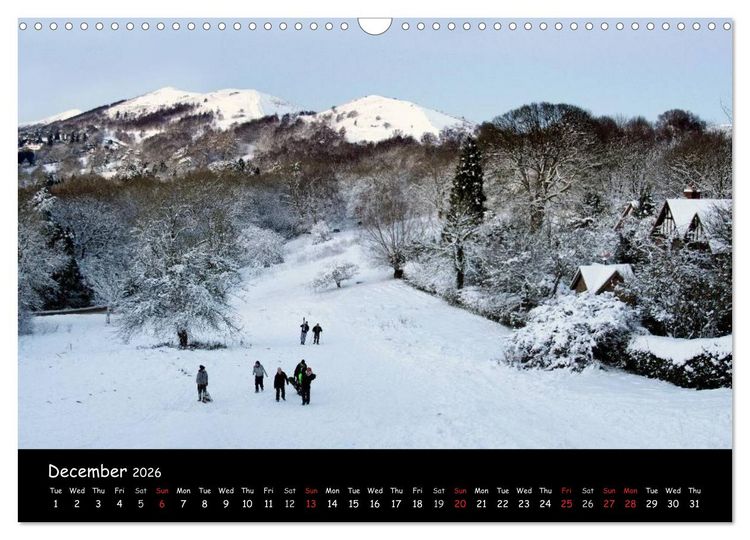 Produktbild: The Malvern Hills (Wall Calendar 2026 DIN A3 landscape), CALVENDO 12 Month Wall Calendar