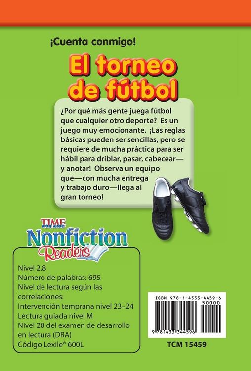 Produktbild: &iexcl;Cuenta conmigo! El torneo de f&uacute;tbol (Count Me In! Soccer Tournament) (Spanish Version)