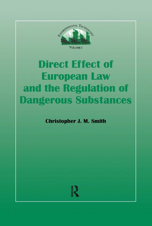 Produktbild: Direct Effect Of European Law